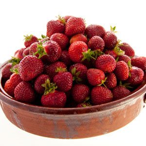 Los valores nutricionales y las fresas propiedades